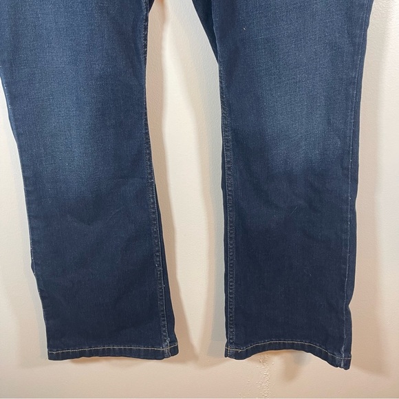 NWT Calvin Klein Repreve High Waist Boot Cut blue jeans plus size 16W - Picture 6 of 10